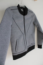 RBX Gray Zip Up Structured Jacket | S