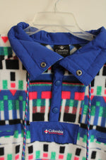 Columbia Aztec Fleece 1/4 Zip Pullover Sweatshirt | M