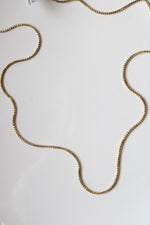NEW Gold Tone Sterling Silver Snake Chain Necklace