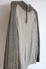 Geoffrey Beene Vintage Two-Tone Green Knit Sweater | L