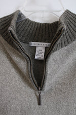 Geoffrey Beene Vintage Two-Tone Green Knit Sweater | L