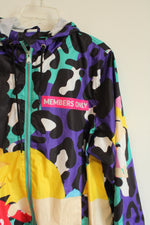 Members Only x Nickelodeon Character Mashup Windbreaker Jacket | XL