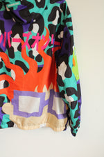 Members Only x Nickelodeon Character Mashup Windbreaker Jacket | XL