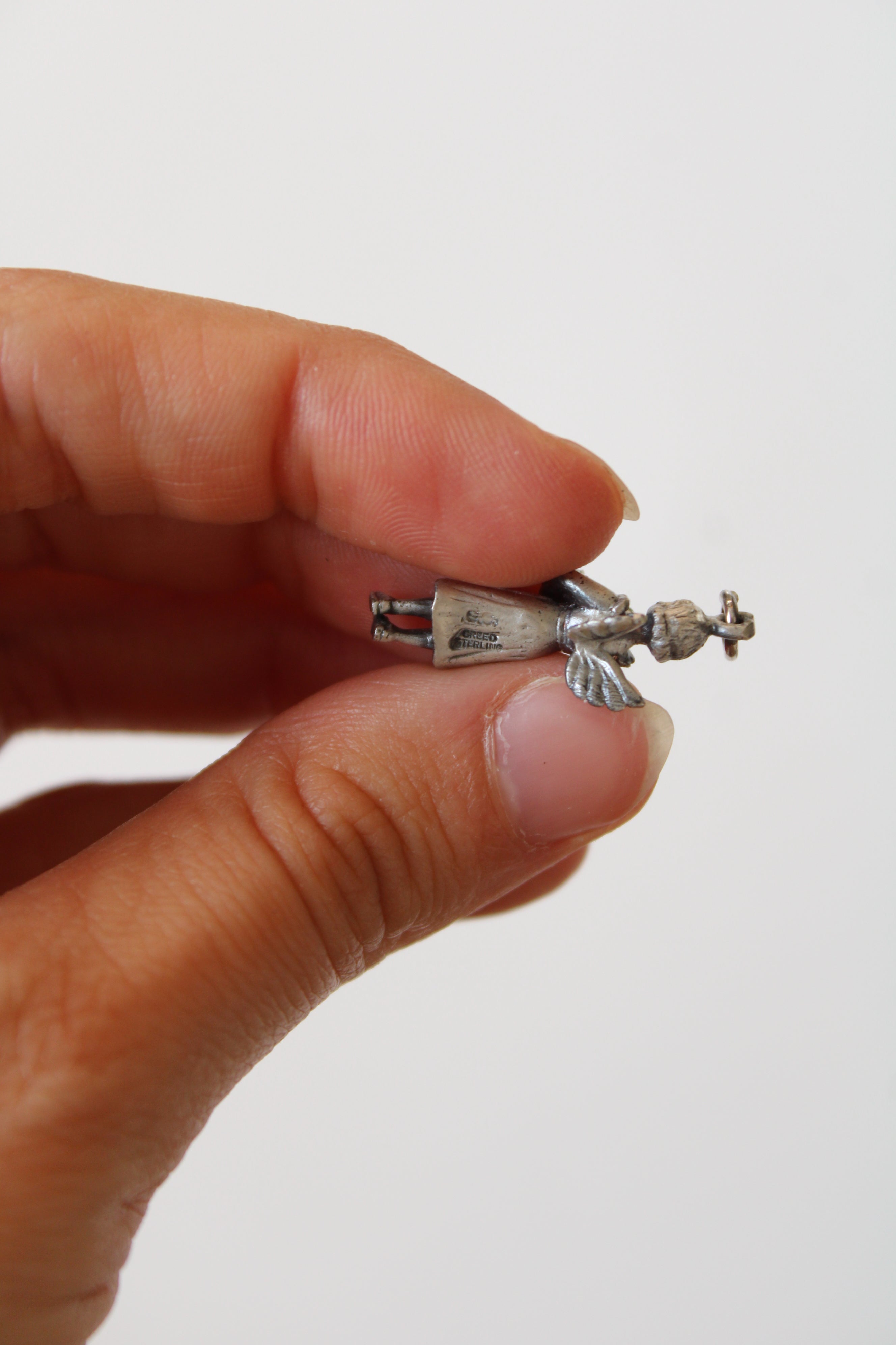 Creed Sterling Baking Angel Charm