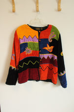 Allure Bold Print Vintage Jacket | XL