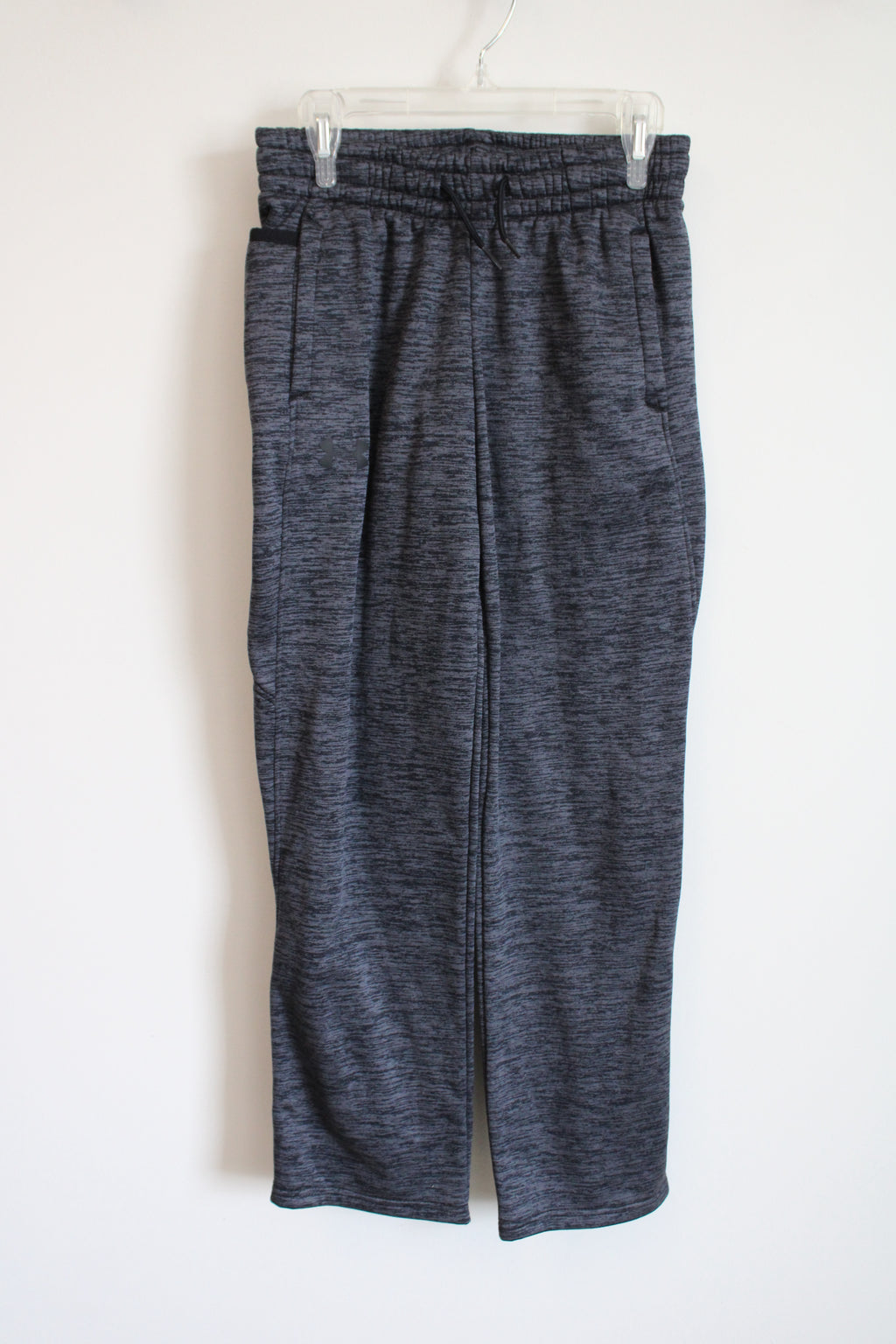Under Armour Loose Fit ColdGear Gray Heathered Pants | Youth M (10/12)
