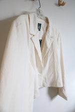 NEW Wild Fable Cream Cropped Blazer | XXL