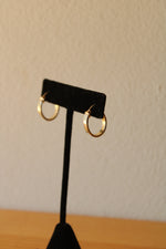 Sterling Silver Oval Hoops