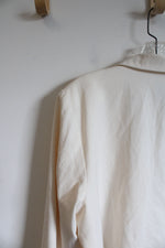 NEW Wild Fable Cream Cropped Blazer | XXL