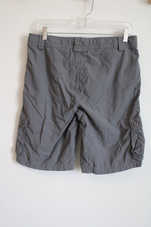 Under Armour Loose Fit Gray Cargo Shorts | Youth XL (18/20)