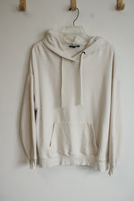 Buffalo David Bitton Cream Hoodie | L