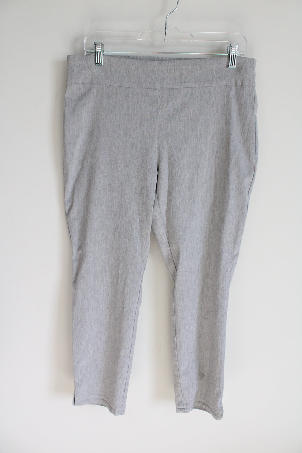 Van Heusen Stretch Light Gray Ankle Pant | 12