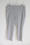 Van Heusen Stretch Light Gray Ankle Pant | 12