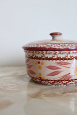 Temptations By Tara Old World Cranberry Handled Soup Bowl