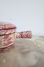 Temptations By Tara Old World Cranberry Handled Soup Bowl