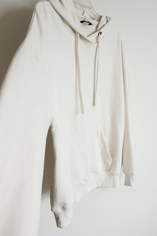 Buffalo David Bitton Cream Hoodie | L