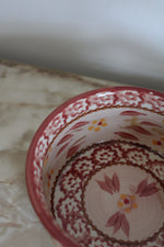 Temptations By Tara Old World Cranberry Handled Soup Bowl