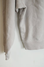 Calvin Klein Performance Tan Crop Sweatshirt | S