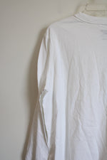 Lands' End White Long Sleeved Shirt | Youth XL (18/20)