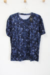 NEW Ideology RapiDry Blue Camo Patterned Shirt | M