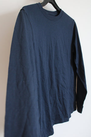 Lands' End Navy Blue Long Sleeved Shirt | Youth XL (18/20)