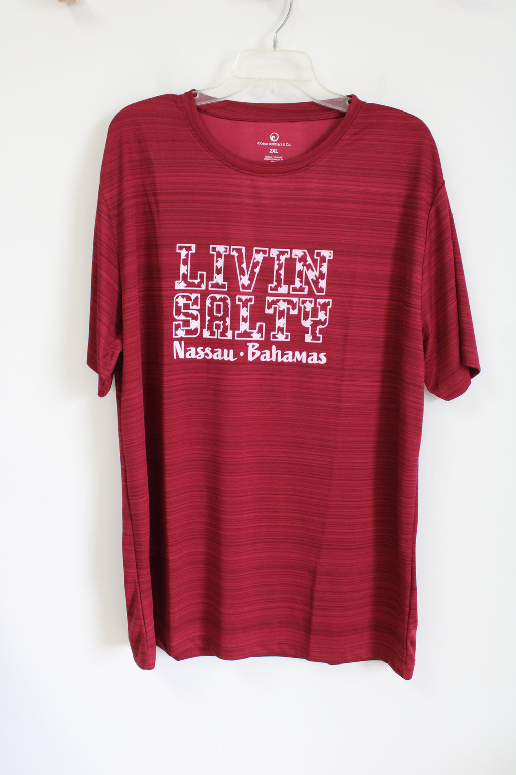 Ocean Outfitters Red Livin' Salty Shirt | 2XL