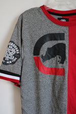 Ecko Unlimited Red Gray Logo Tee | L