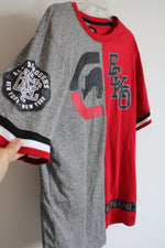 Ecko Unlimited Red Gray Logo Tee | L