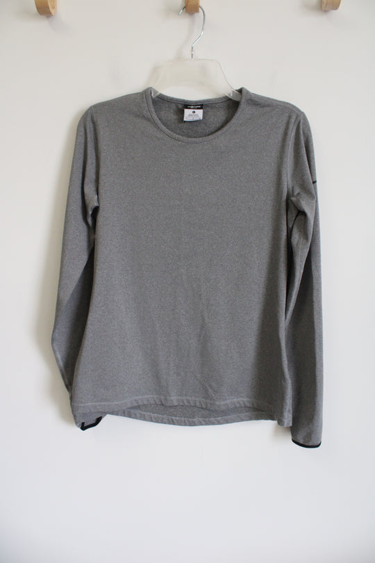 Nike Pro Gray Long Sleeved Shirt | L