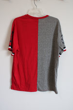 Ecko Unlimited Red Gray Logo Tee | L