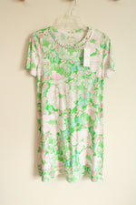 NEW Lilly Pulitzer Putting Green Poppyland Cody Short Sleeved Dress | S