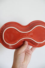 Fiestaware Persimmon Cream & Sugar Set