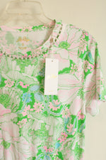 NEW Lilly Pulitzer Putting Green Poppyland Cody Short Sleeved Dress | S