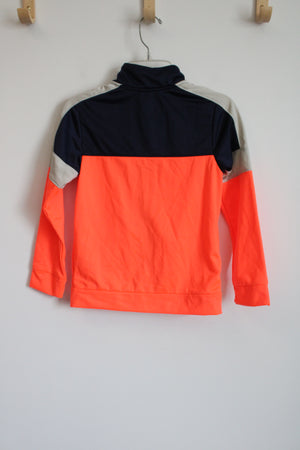 Puma Neon Orange & Navy Blue Jacket | 7