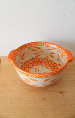 Temptations By Tara Old World Orange 1 Quart Bowl