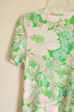 NEW Lilly Pulitzer Putting Green Poppyland Cody Short Sleeved Dress | S