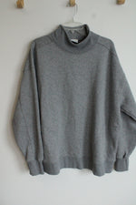 Offline By Aerie Gray Fleece Lined Pullover Sweatshirt | M