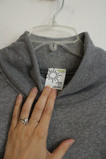 Offline By Aerie Gray Fleece Lined Pullover Sweatshirt | M