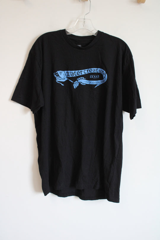 Water Creature Black Shirt | XXL