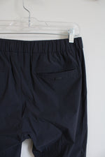 Herno Navy Blue Nylon Maestro Trousers | M