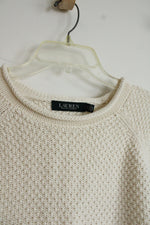 Ralph Lauren Cream Knit Sweaters | XL