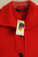 NEW Evan-Picone Poppy Red Wool Jacket | M Petite
