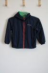 Columbia Navy Blue Green Fleece Lined Jacket | 8