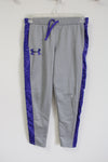 Under Armour Gray Purple Fleece Lined Jogger | Youth XL (16/18)