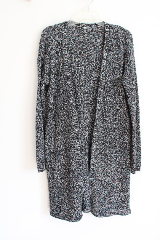 Black & White Long Cardigan | S