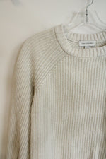 Free Assembly White Knit Sweater | L