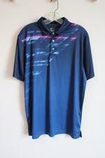 PGA Tour Pro Series Navy Blue Poo Shirt | L