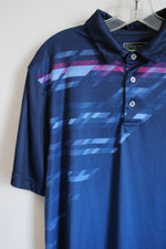 PGA Tour Pro Series Navy Blue Poo Shirt | L