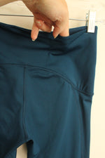 Nike Running Teal and Pink Mesh Cutout Leggings | S