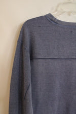 Aerie Dusty Blue Crop Sweatshirt | S